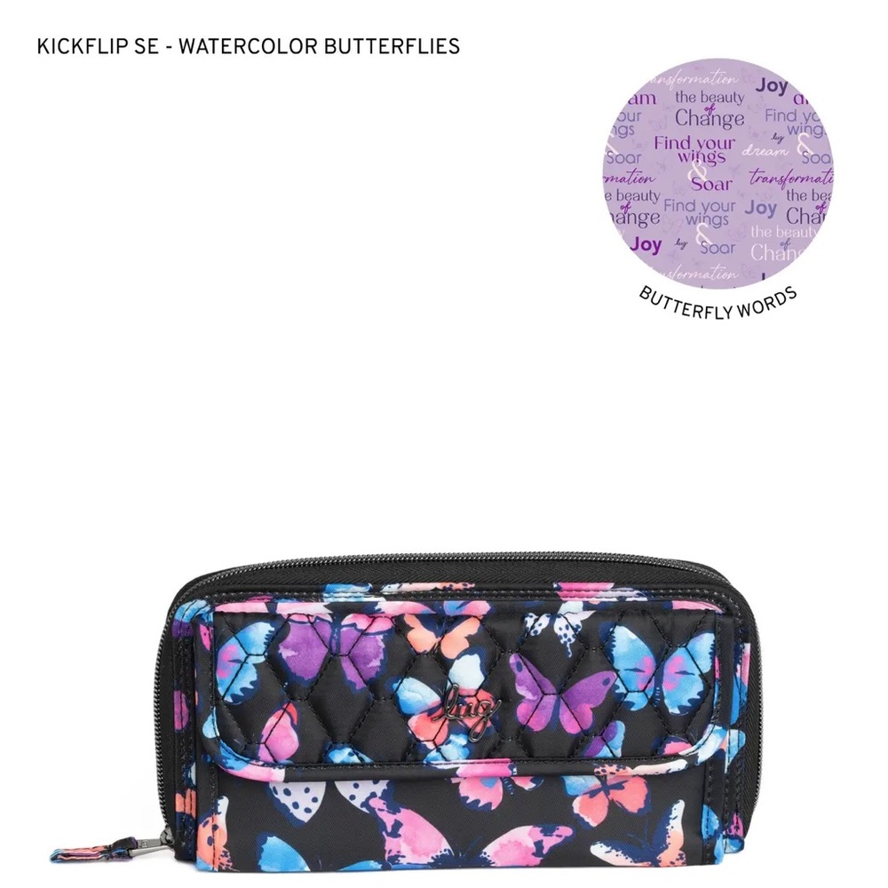 Lug kickflip se- watercolor butterflies